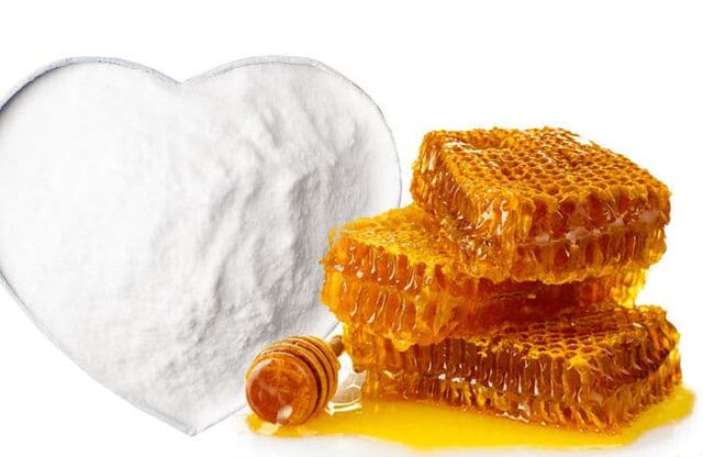 Bicarbonate de soude et miel pour mycose des ongles
